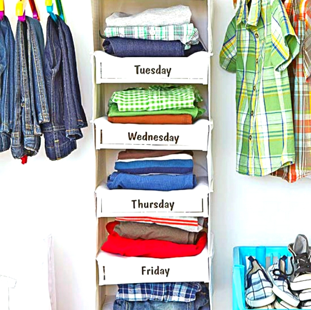 Check out our kids closet